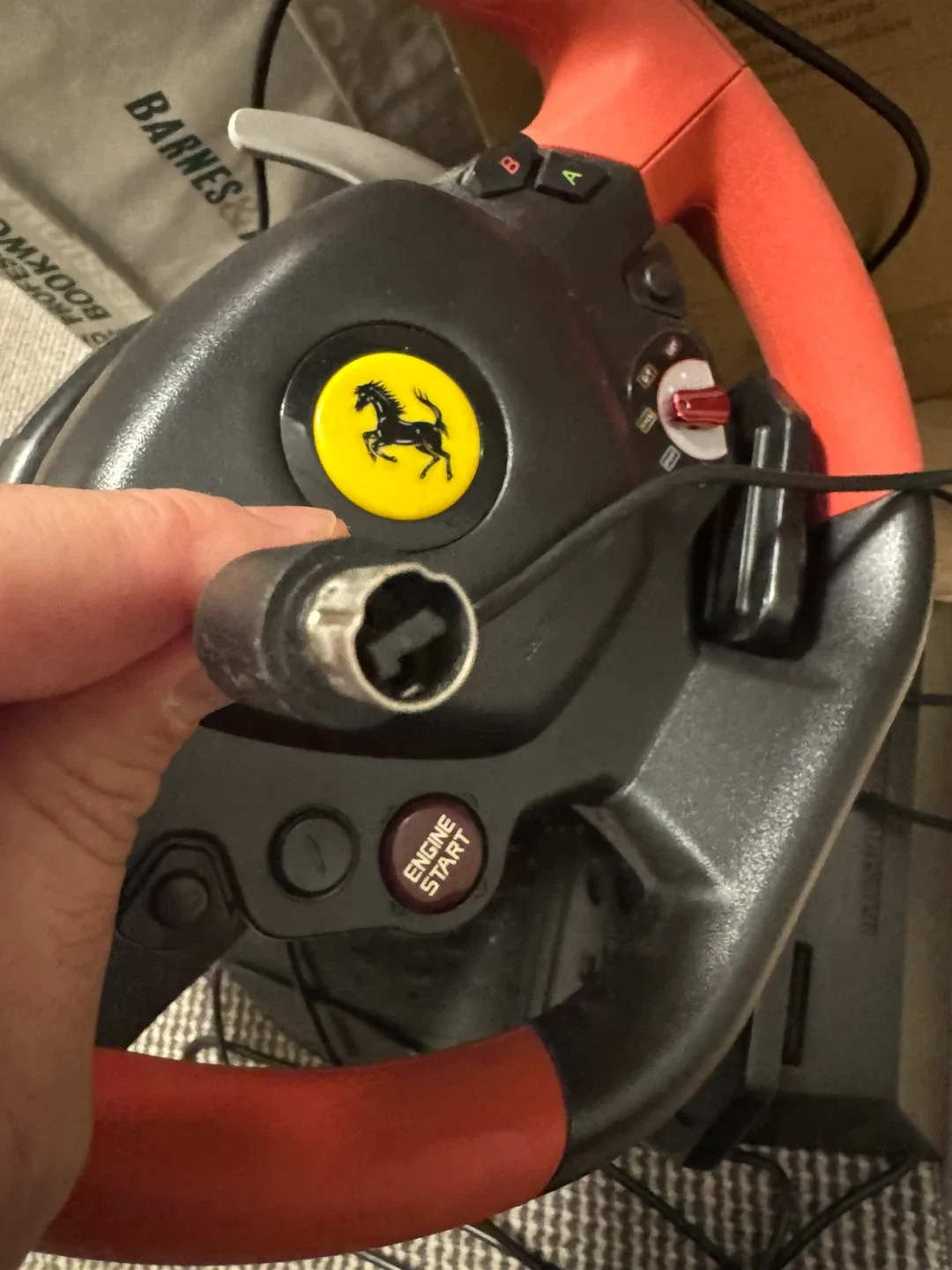 Ferrari Racing Wheel with Pedals