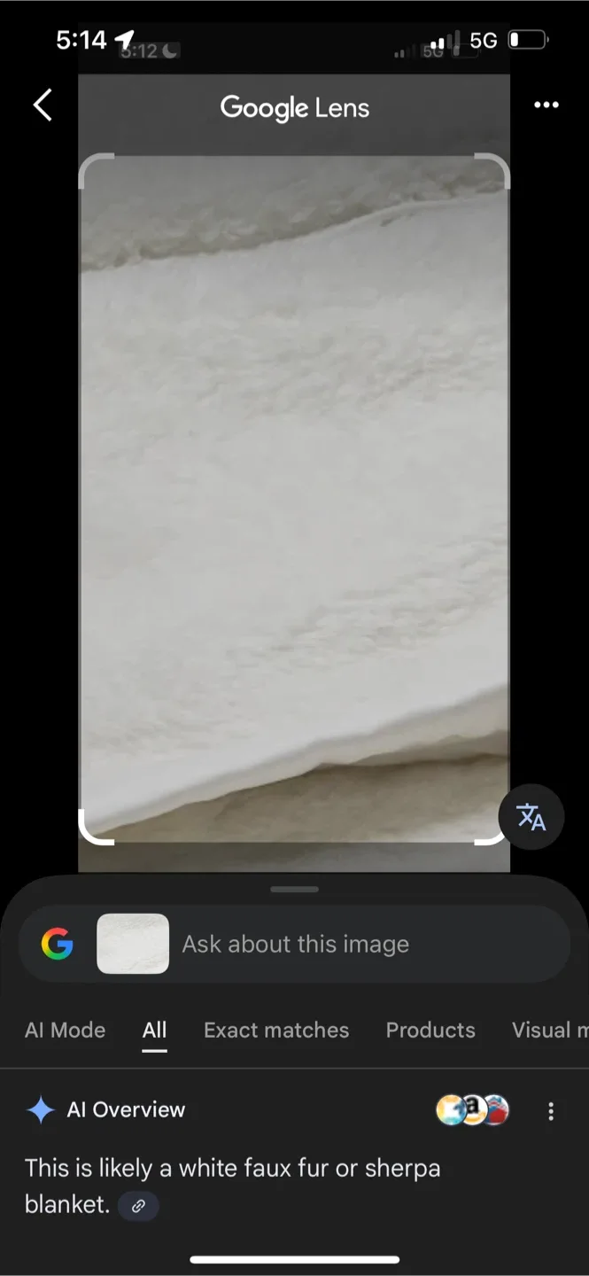 New White Shag Area Rug 9X12 Feet image indicator(6)