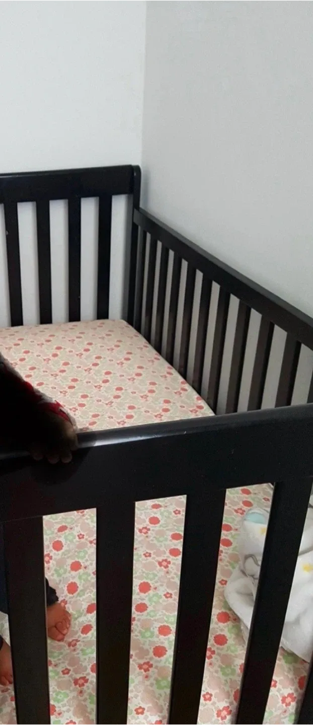 Black Baby Crib