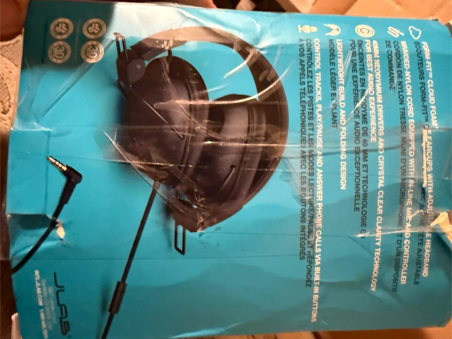 JLab Form-Fit Cloud Foam Headphones - photo 2