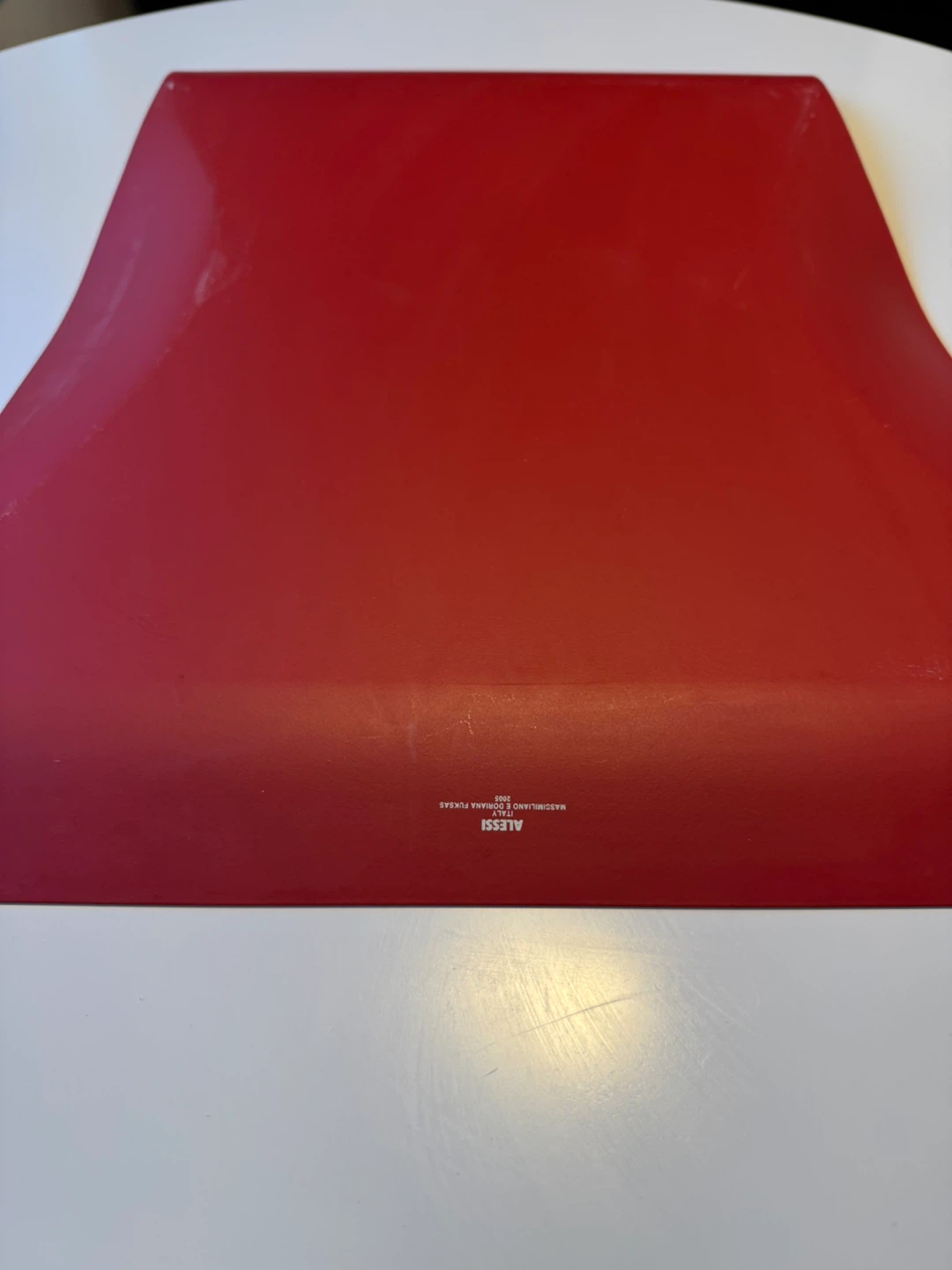 Alessi Italy Serving Tray Red - photo 3
