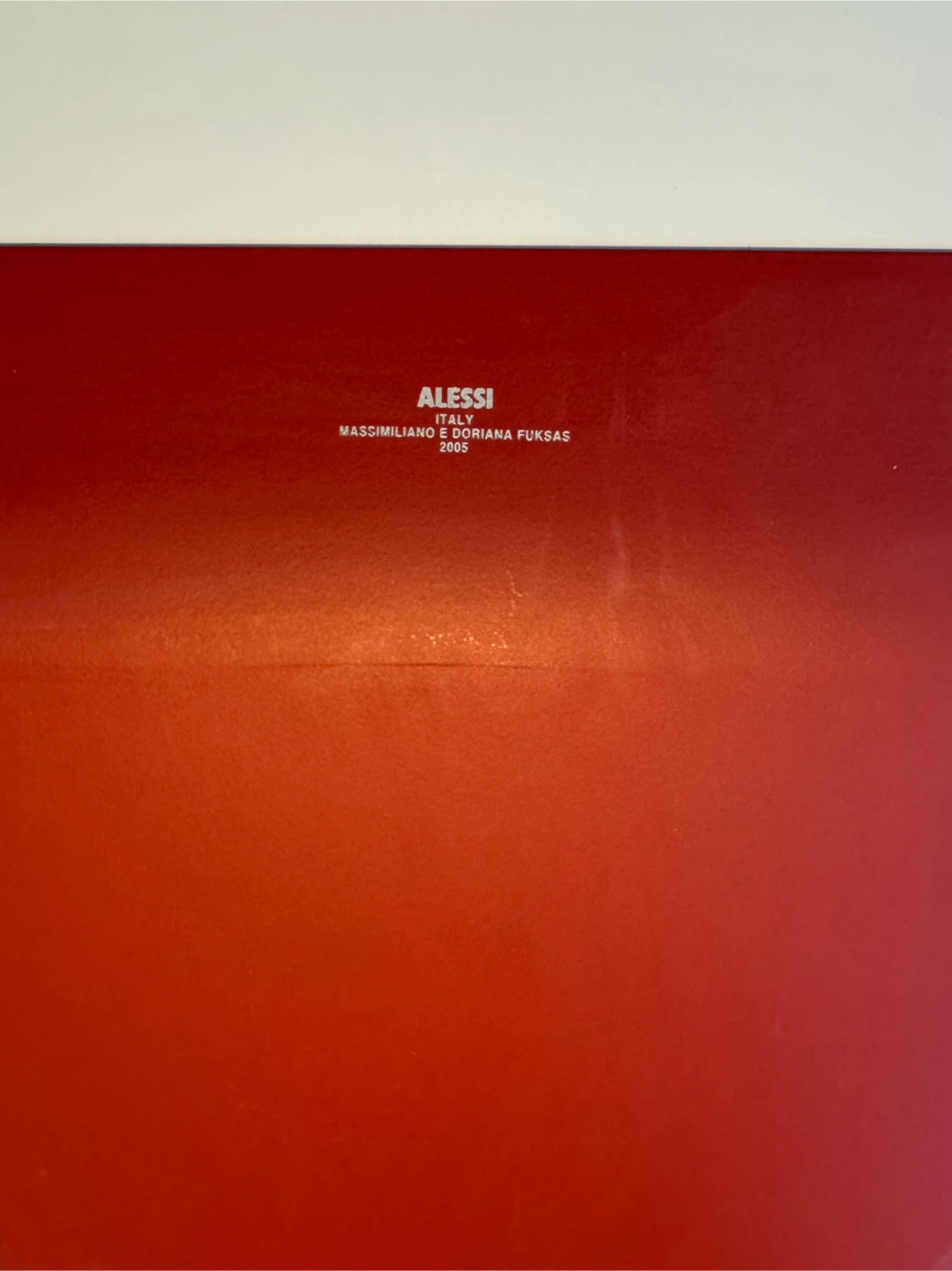 Alessi Italy Serving Tray Red - photo 4