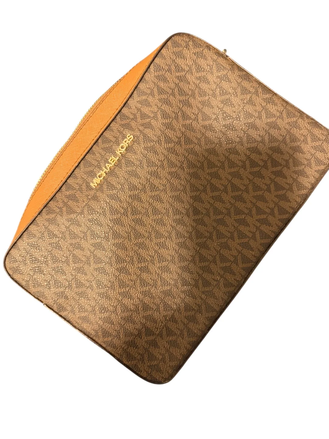 Michael Kors Jet Set Large MK Patterned Crossbody
