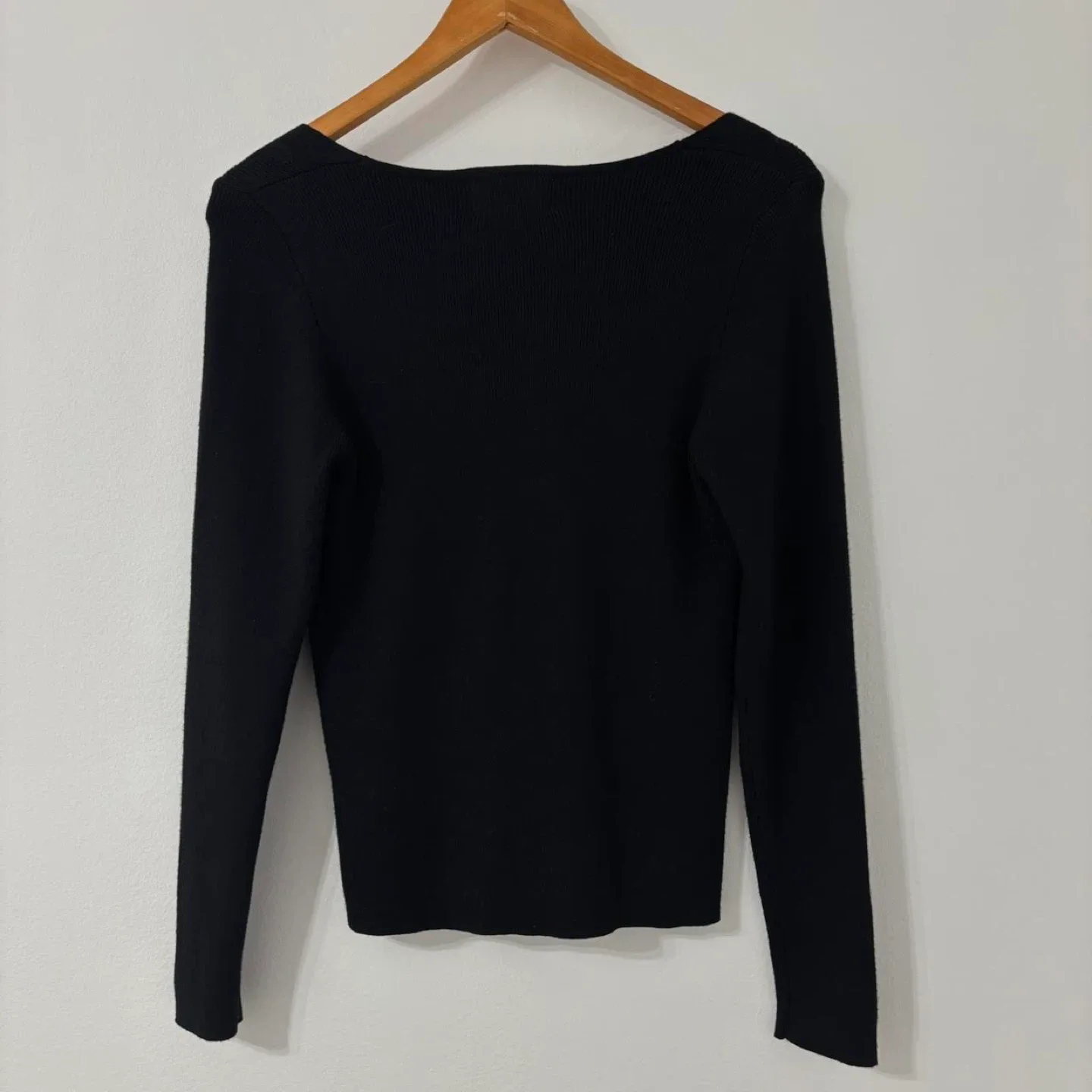 Heartloom Black Knit Top - Size L #cleanout image indicator(3)
