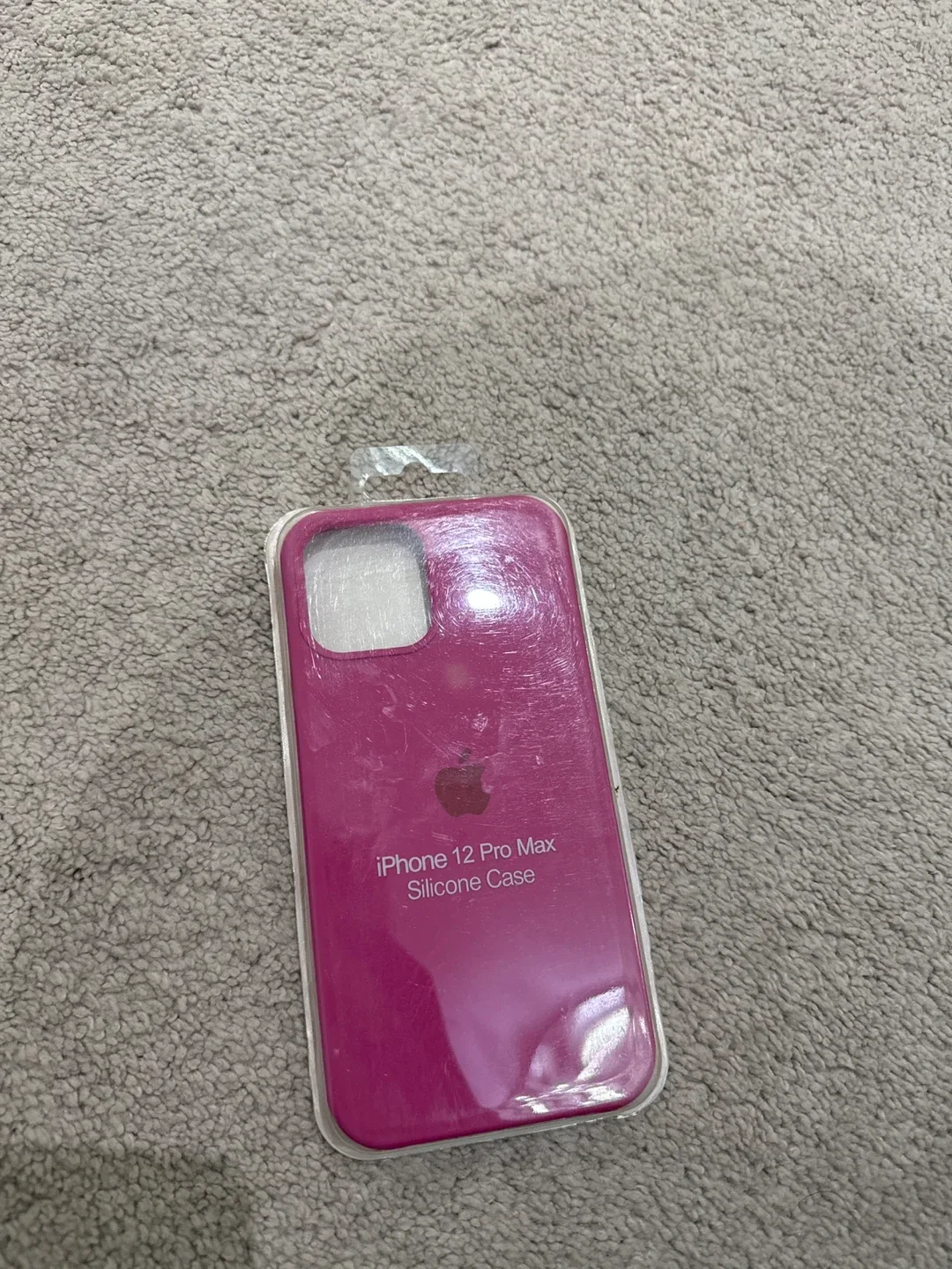 Apple iPhone 12 Pro Max Silicone Case - Pink image indicator(2)