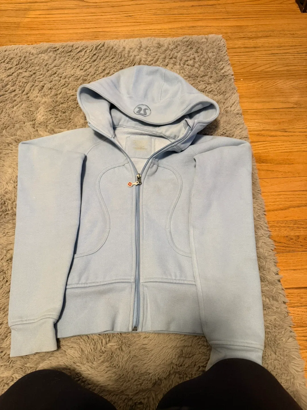 Lululemon Scuba Hoodie Light Blue