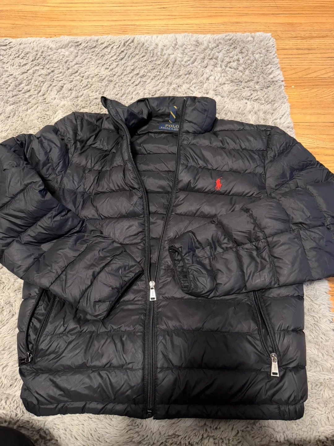 Polo Ralph Lauren Black Puffer Jacket