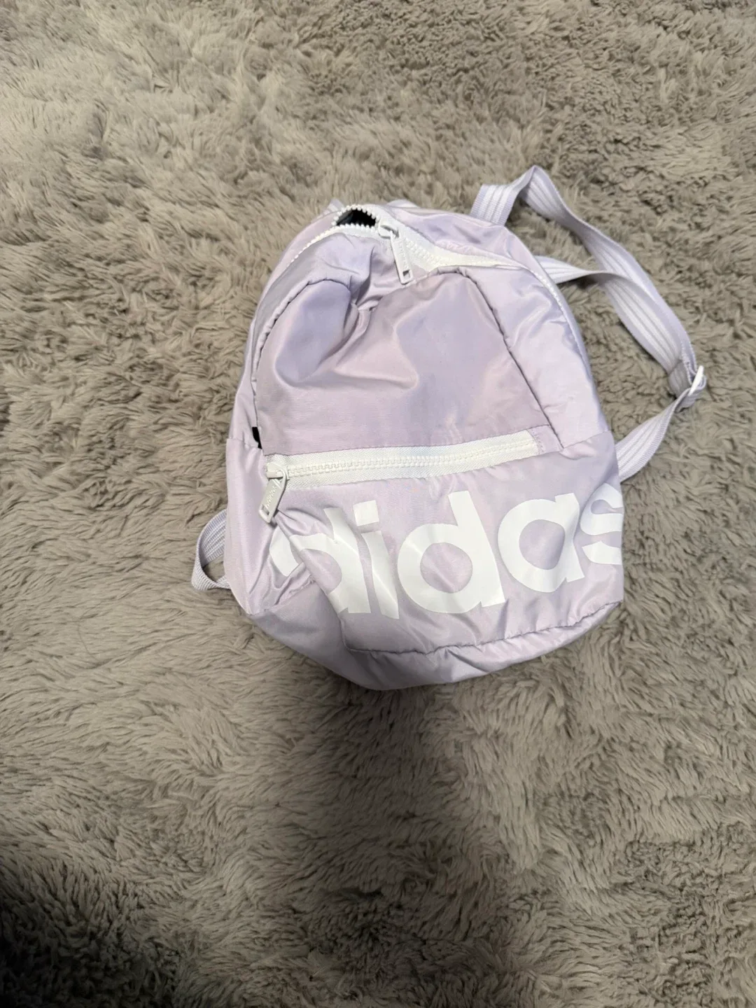 Adidas Lilac Mini Backpack
