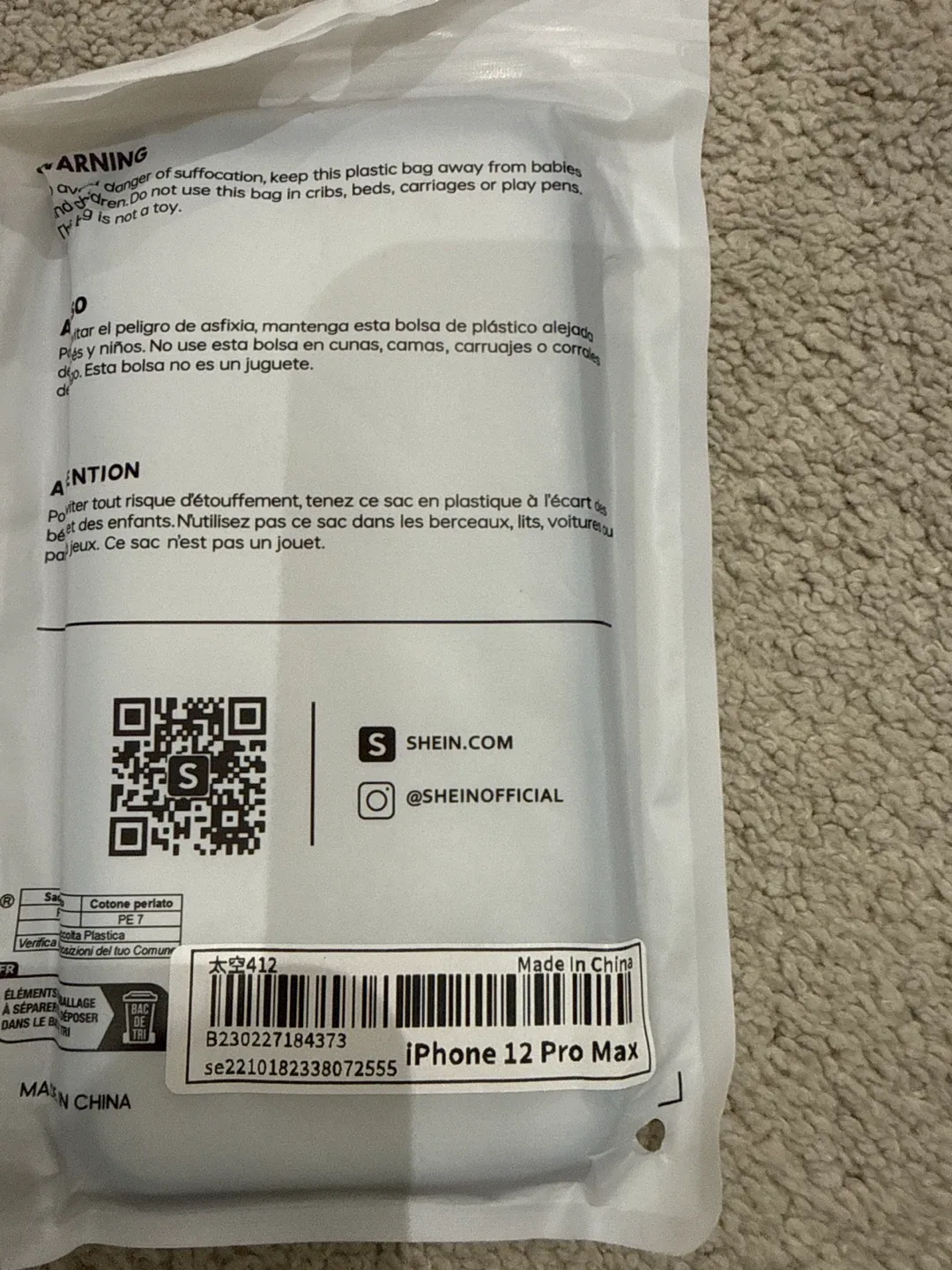 Shein iPhone 12 Pro Max Case - Floral Design image indicator(2)