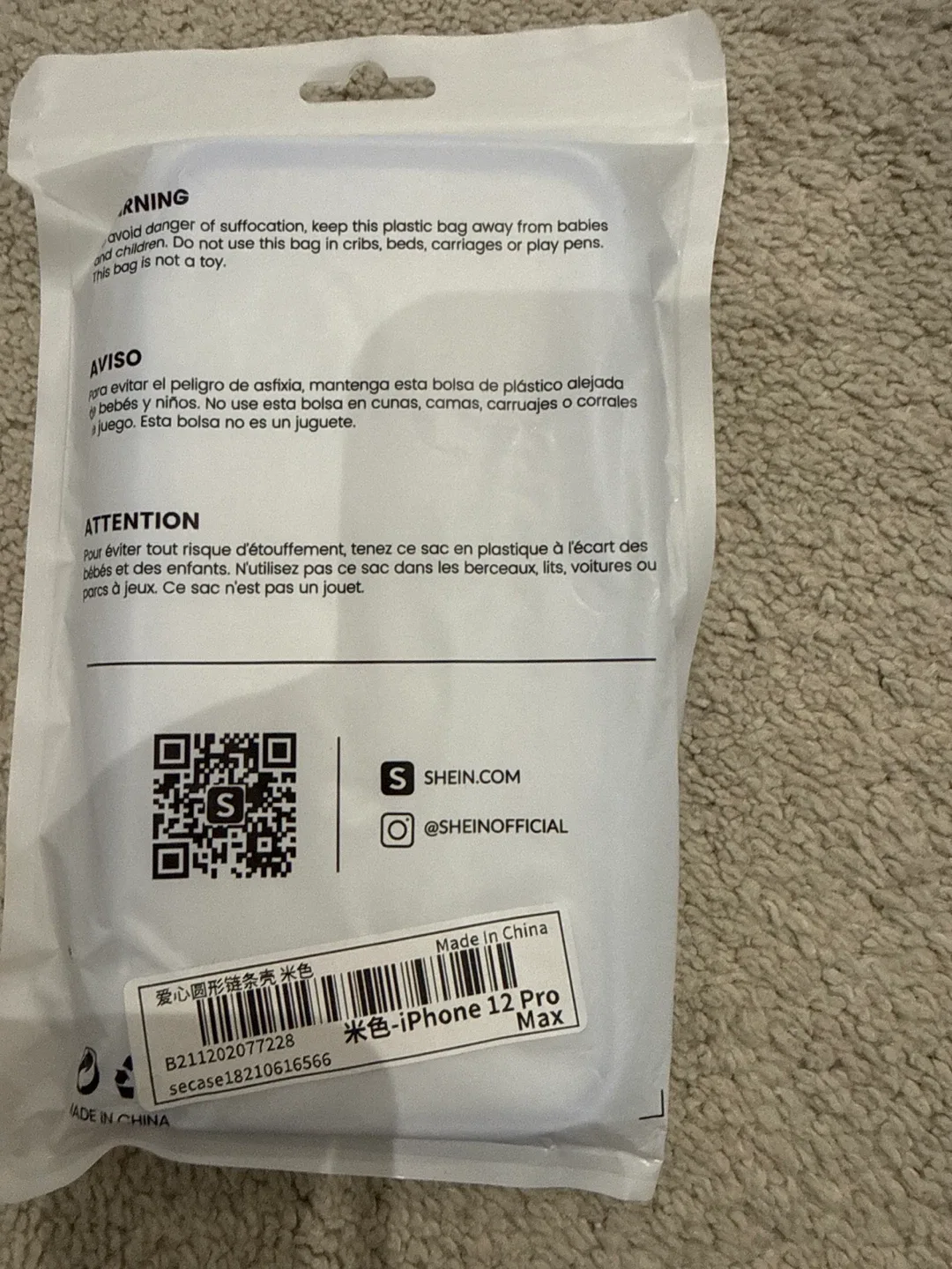 Shein iPhone 12 Pro Max Case - New image indicator(2)