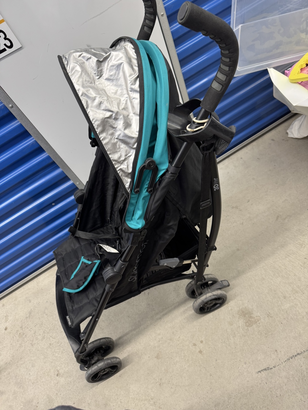 Summer Infant 3Dlite Convenience Stroller - Black