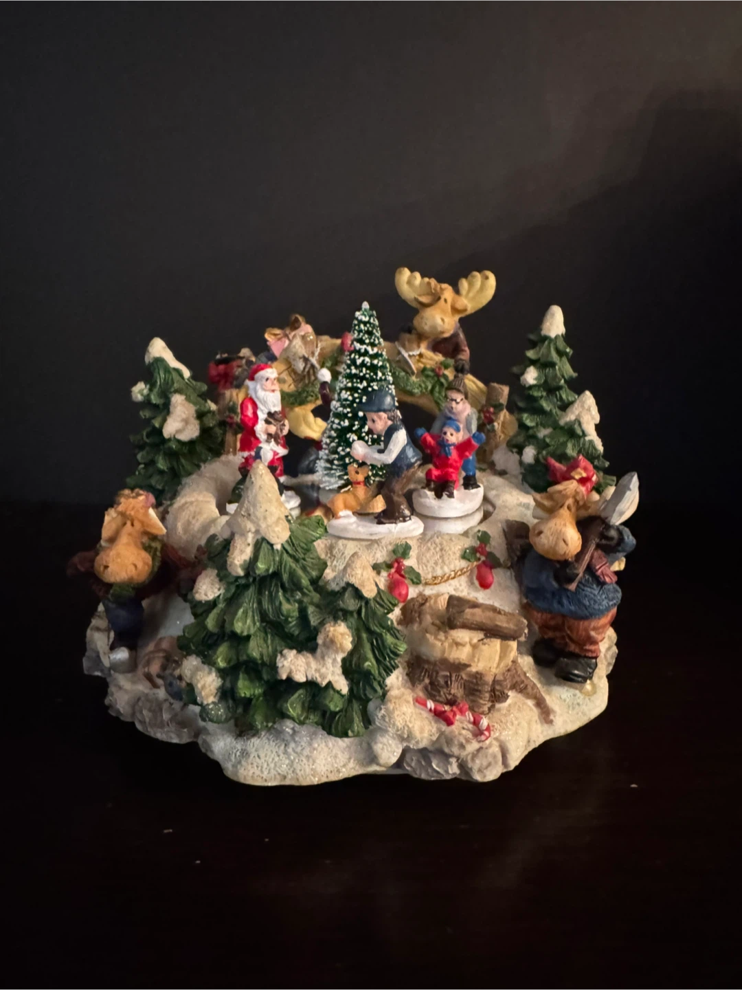 Christmas Animated Musical Figurine - photo 3