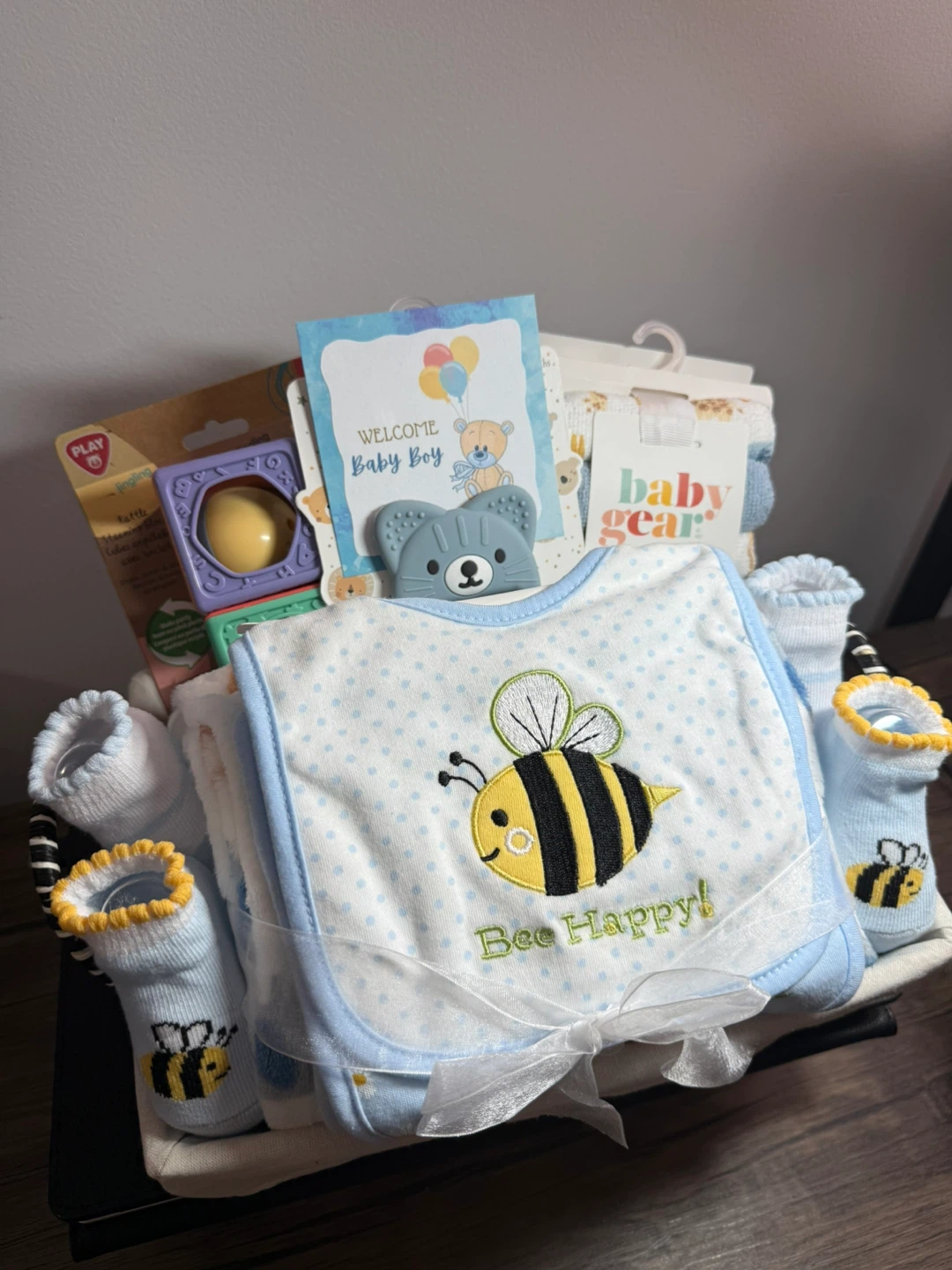 BABY BOY GIFT BASKET - photo 3