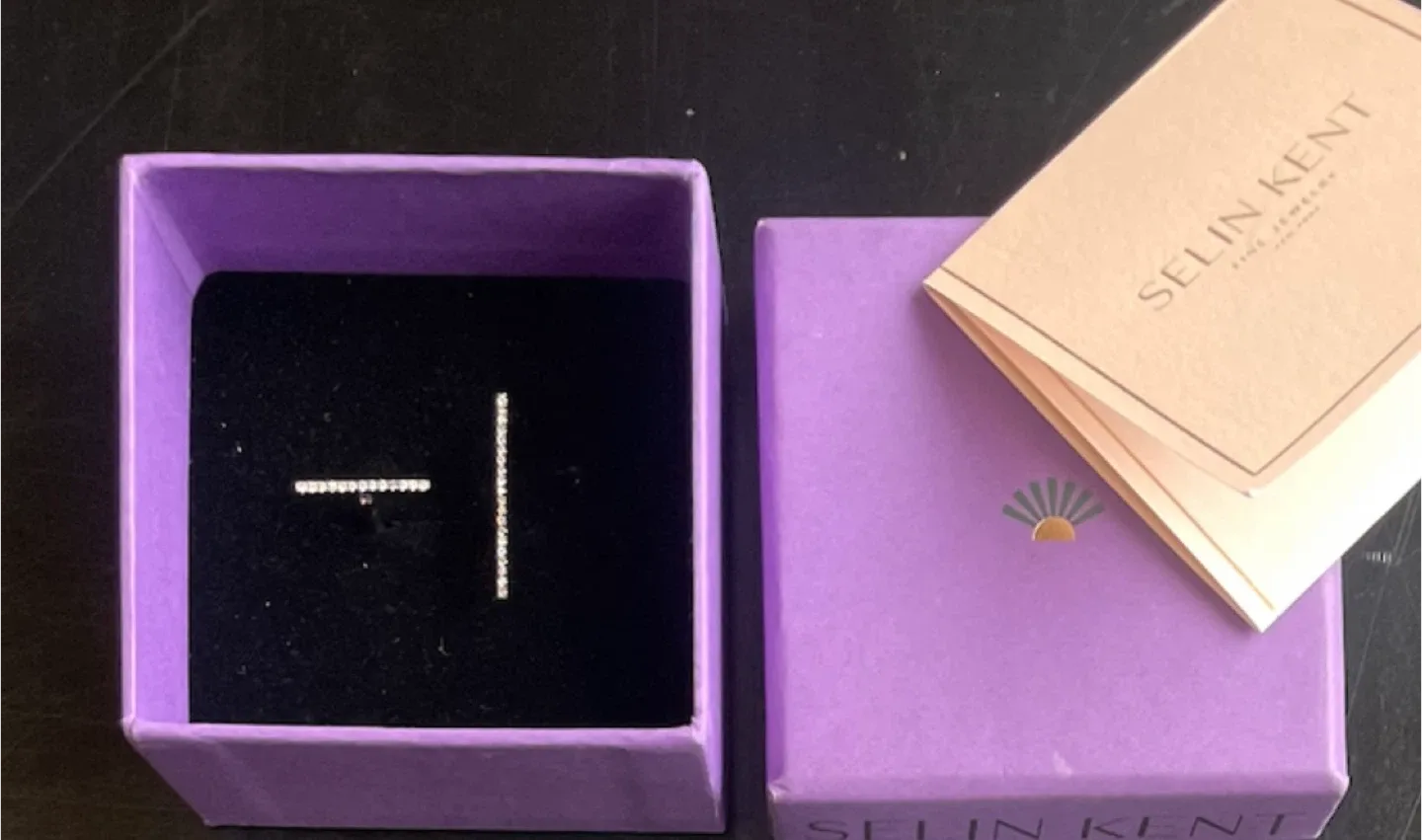 Selin Kent Francoise Ring White Gold & Diamonds