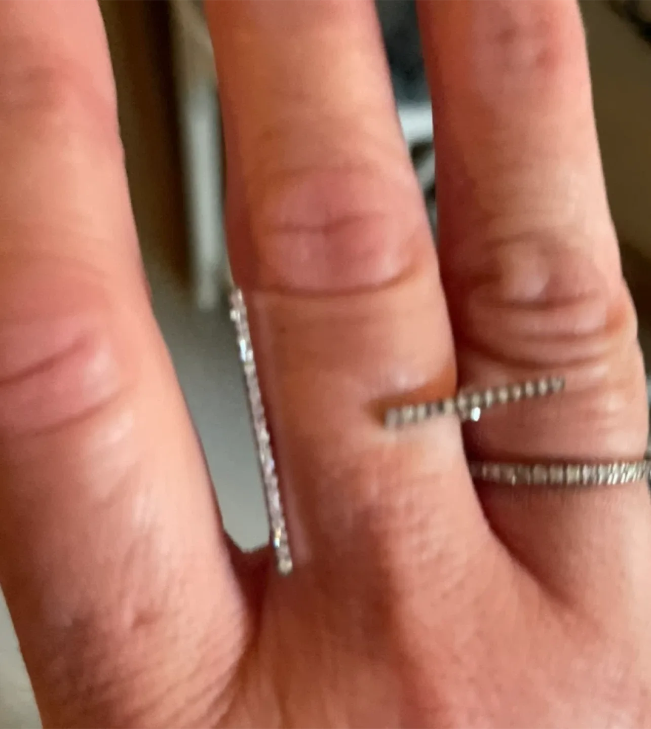 Selin Kent Francoise Ring White Gold & Diamonds image indicator(2)