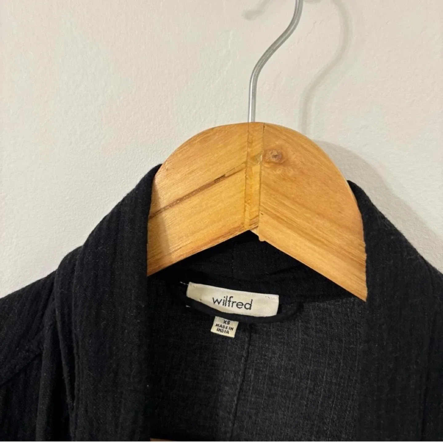 Aritzia Wilfred Lenglen Black Blazer Jacket XS #cleanout image indicator(3)