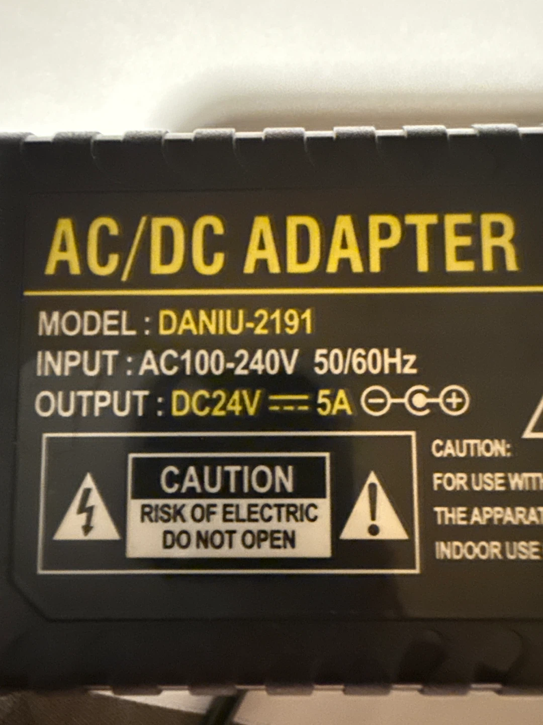 AC/DC Adapter 120W 24V - photo 5