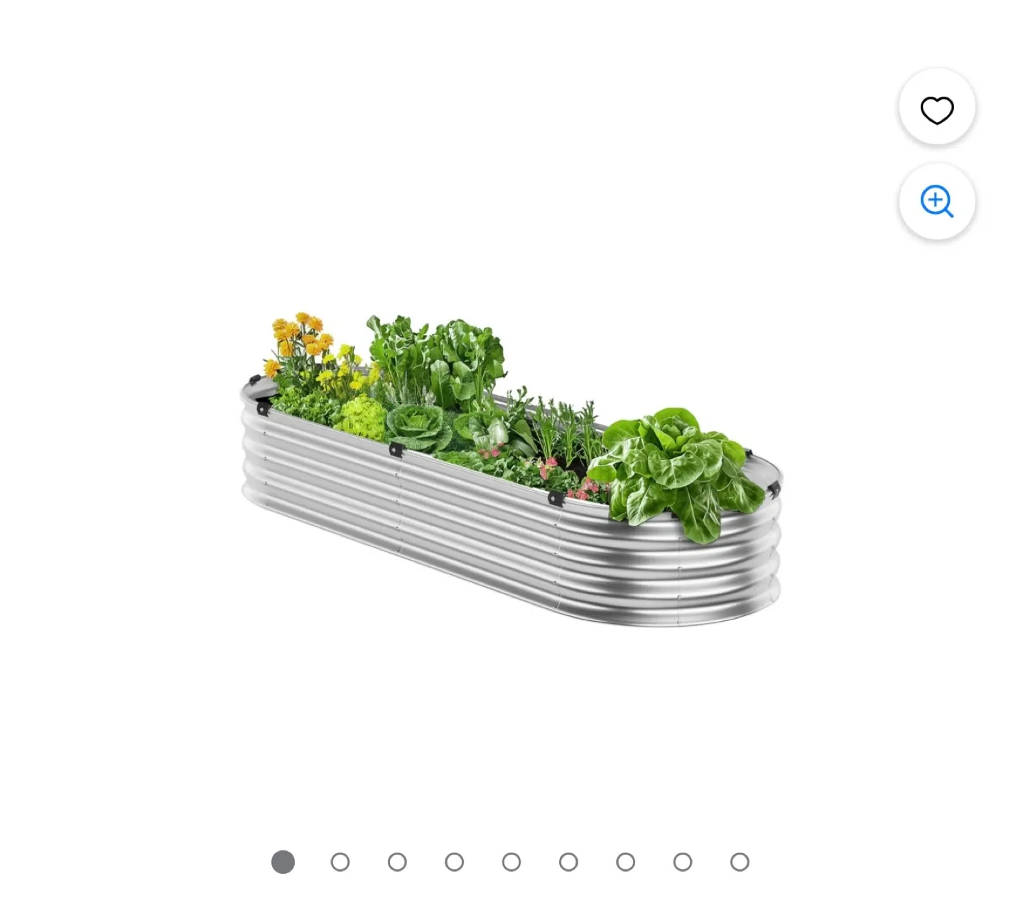Metal Raised Garden Bed