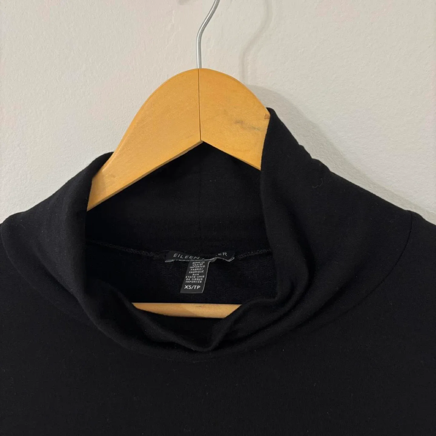 Eileen Fisher Black Tunic Top #cleanout image indicator(3)