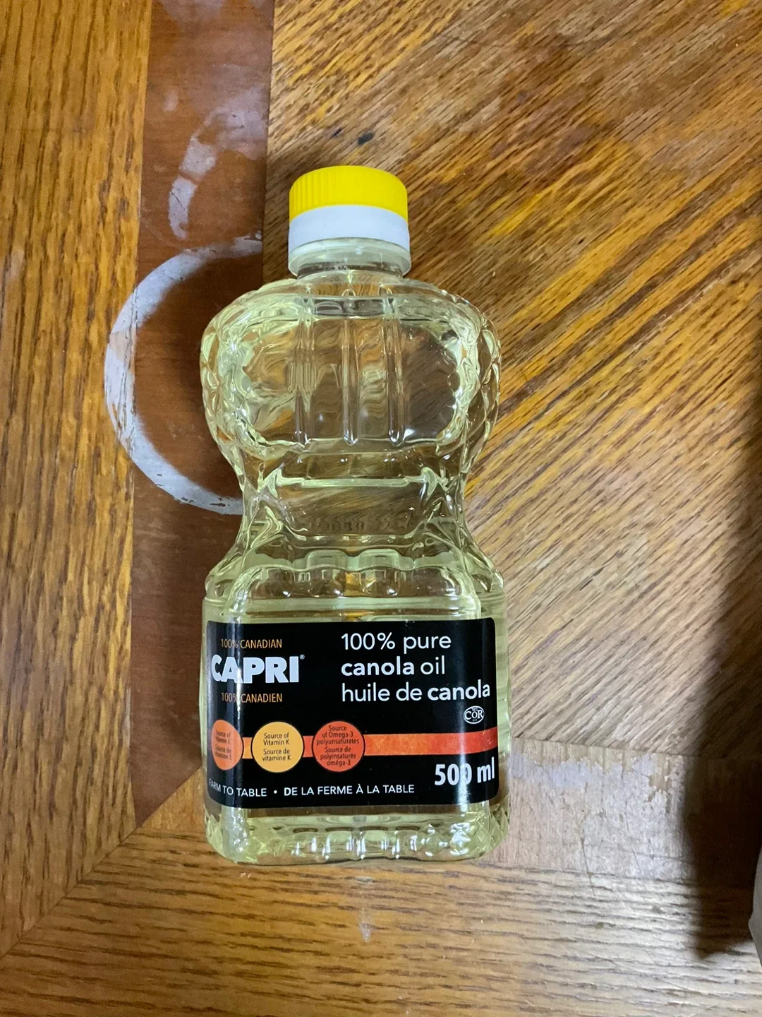 Capri 100% Pure Canola Oil 500ml