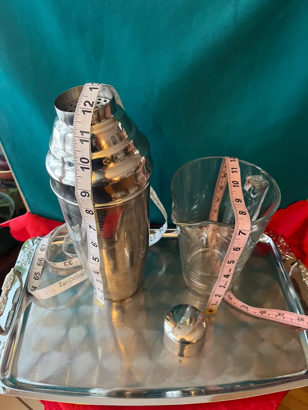 Cocktail Shaker Set with Pitcher and Tray image indicator(5)