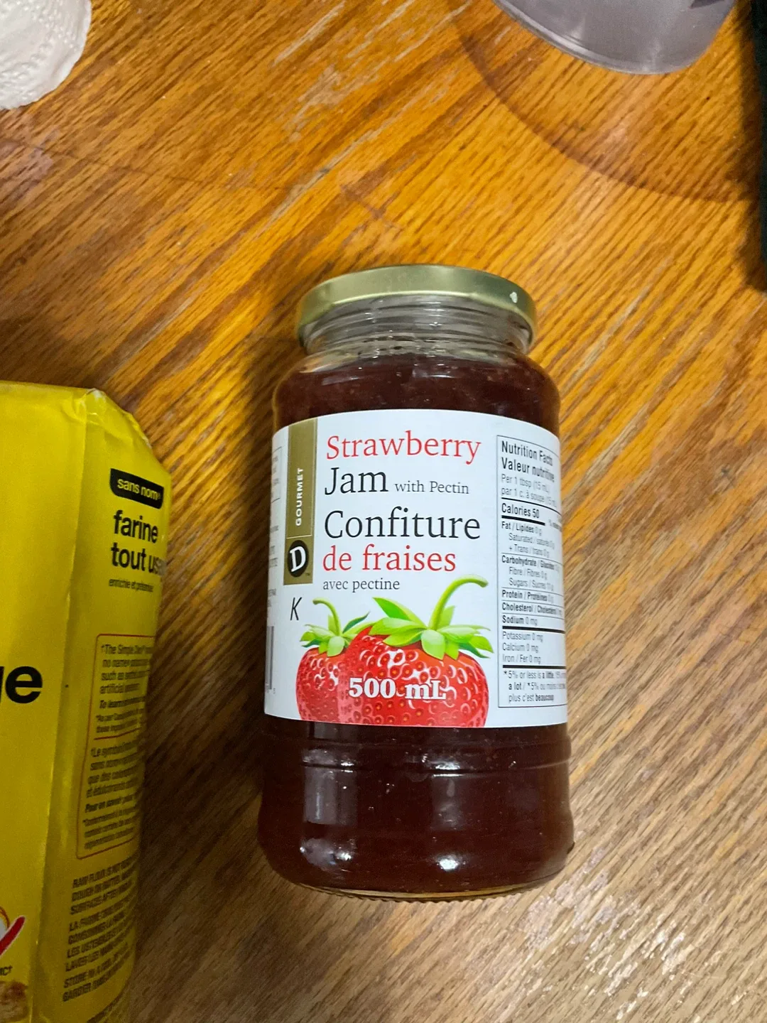Gourmet D Strawberry Jam 500mL