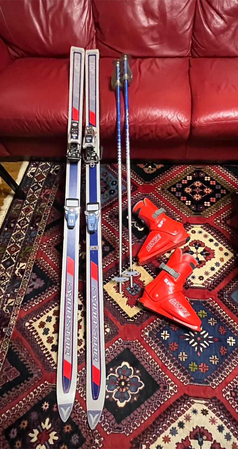Dynastar Skis, Lange Boots, Ski Poles - photo 4