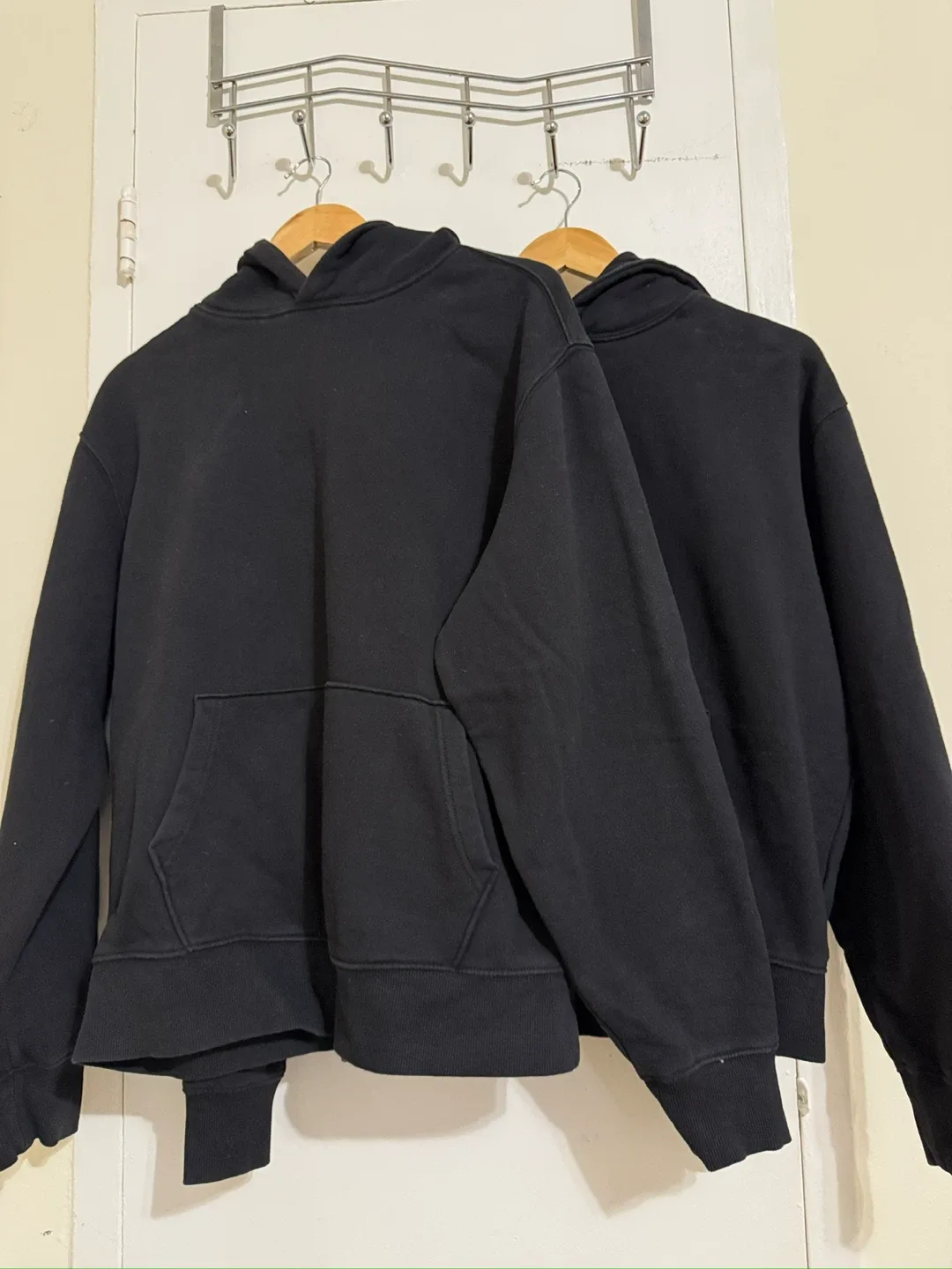 Old Navy Black Hoodie set of 2 size medium