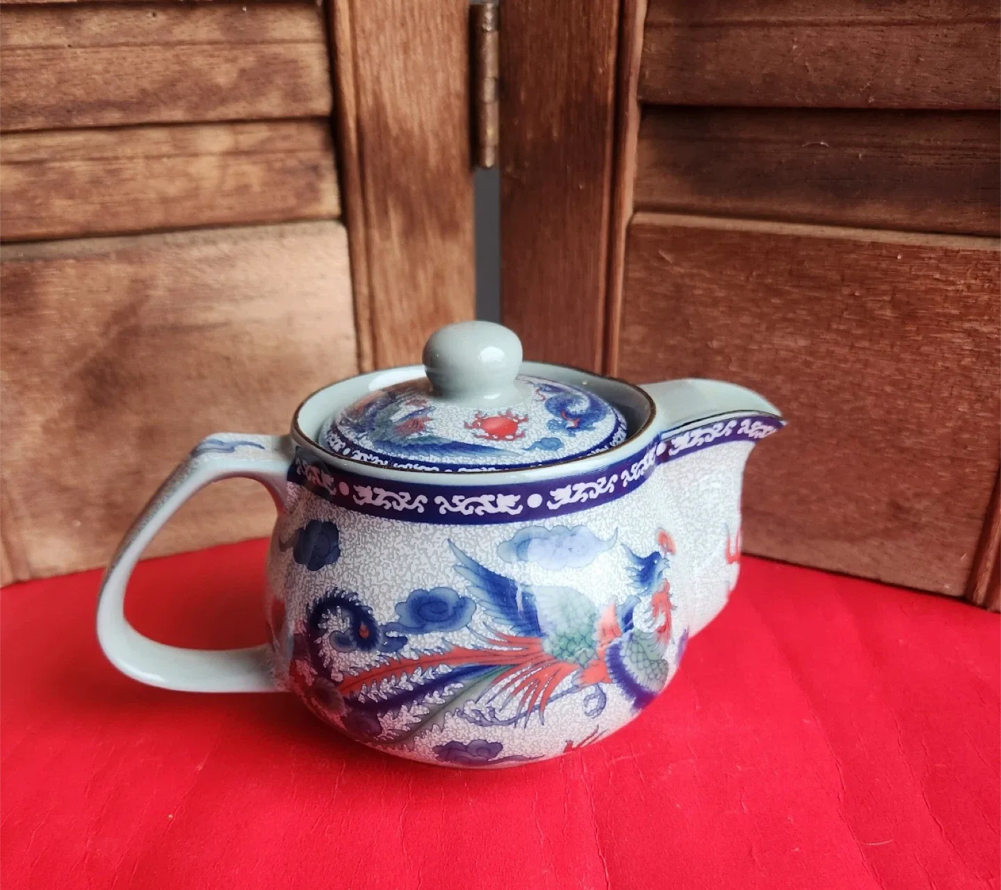 Vintage Dragon Ceramic Teapot image indicator(5)