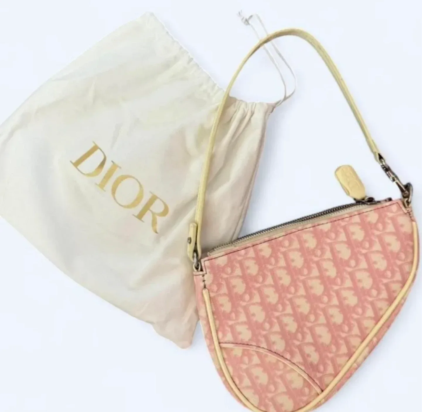 Dior vintage saddle bag