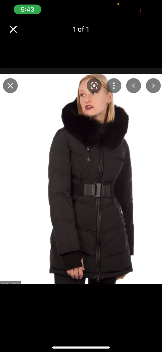 Rudsak Navy Blue Winter Jacket