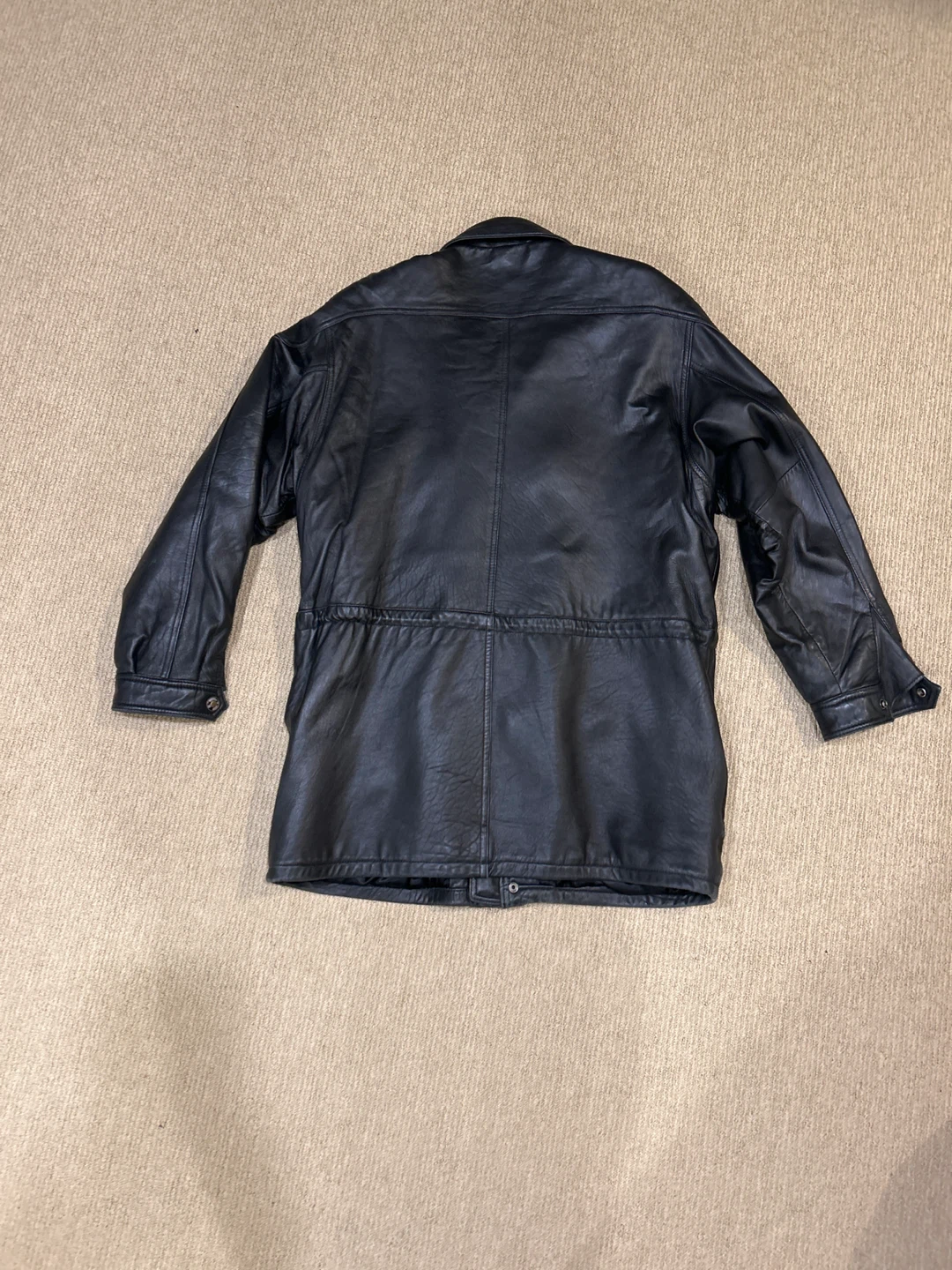 DANIER Men’s Leather Jacket Black - photo 2