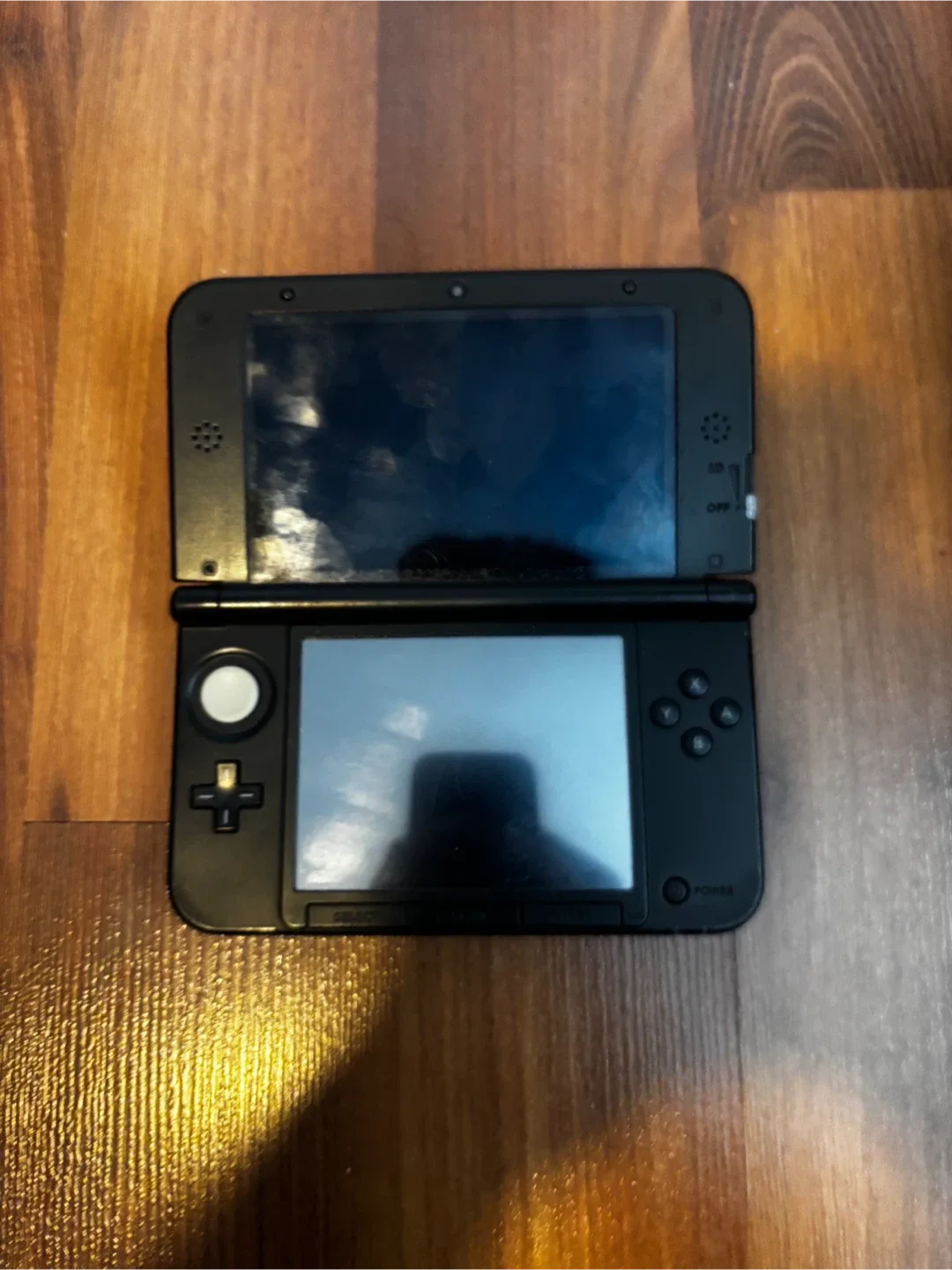 Nintendo 3DS LL Black Modded + 32GB SD