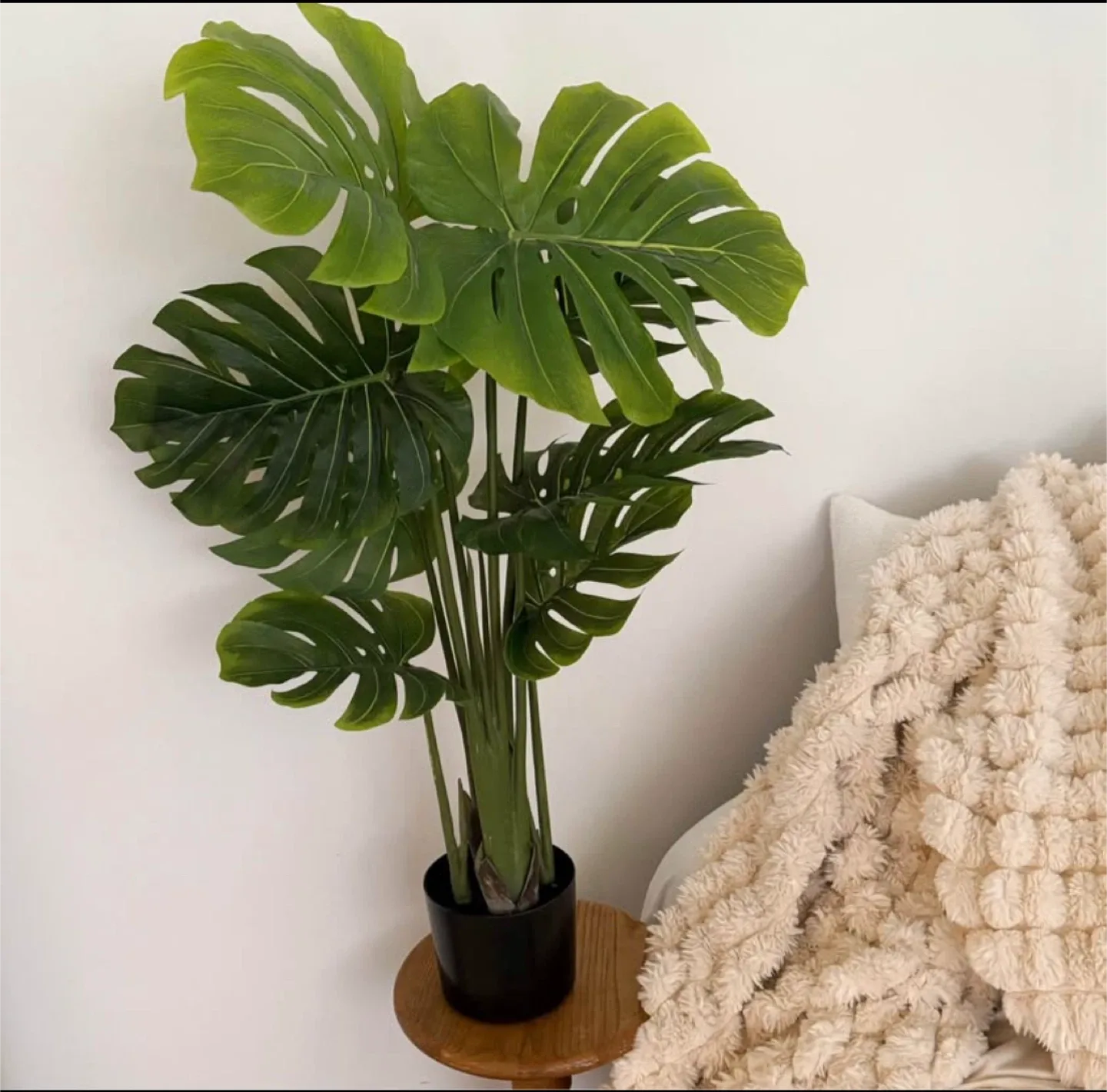 Faux Monstera Plant 🌱 #cleanout