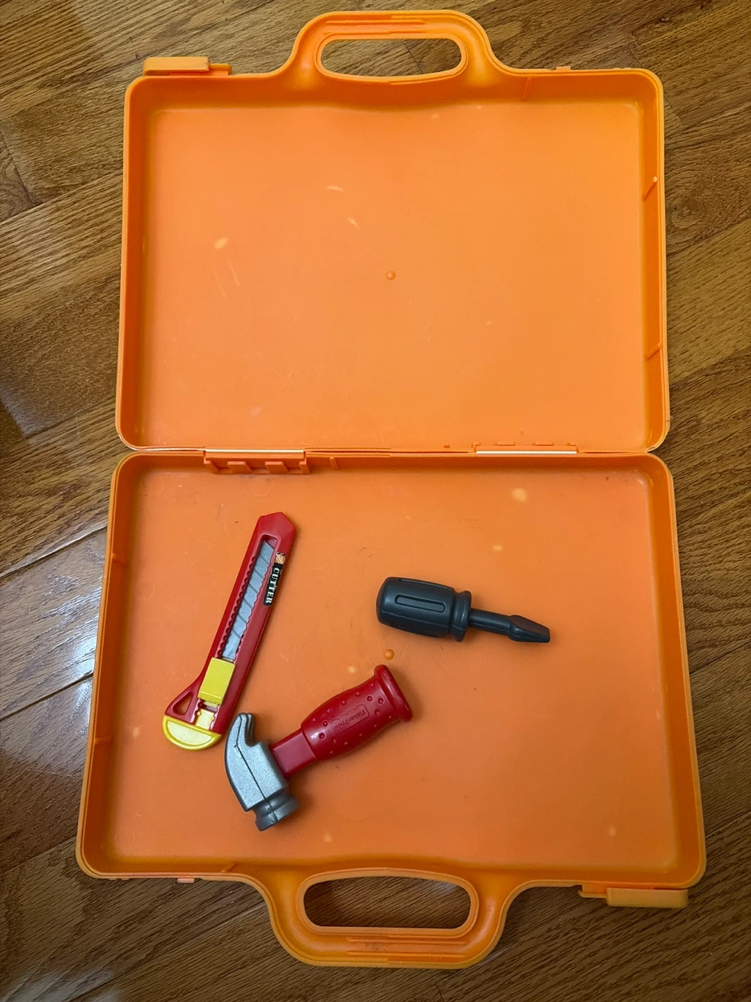 #Cleanout Fisher-Price Tool Box with Tools