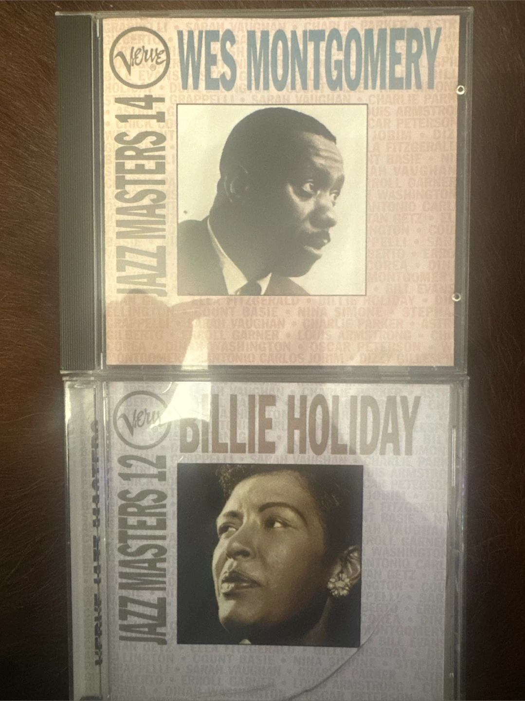 Wes Montgomery & Billie Holiday Jazz Masters CDs