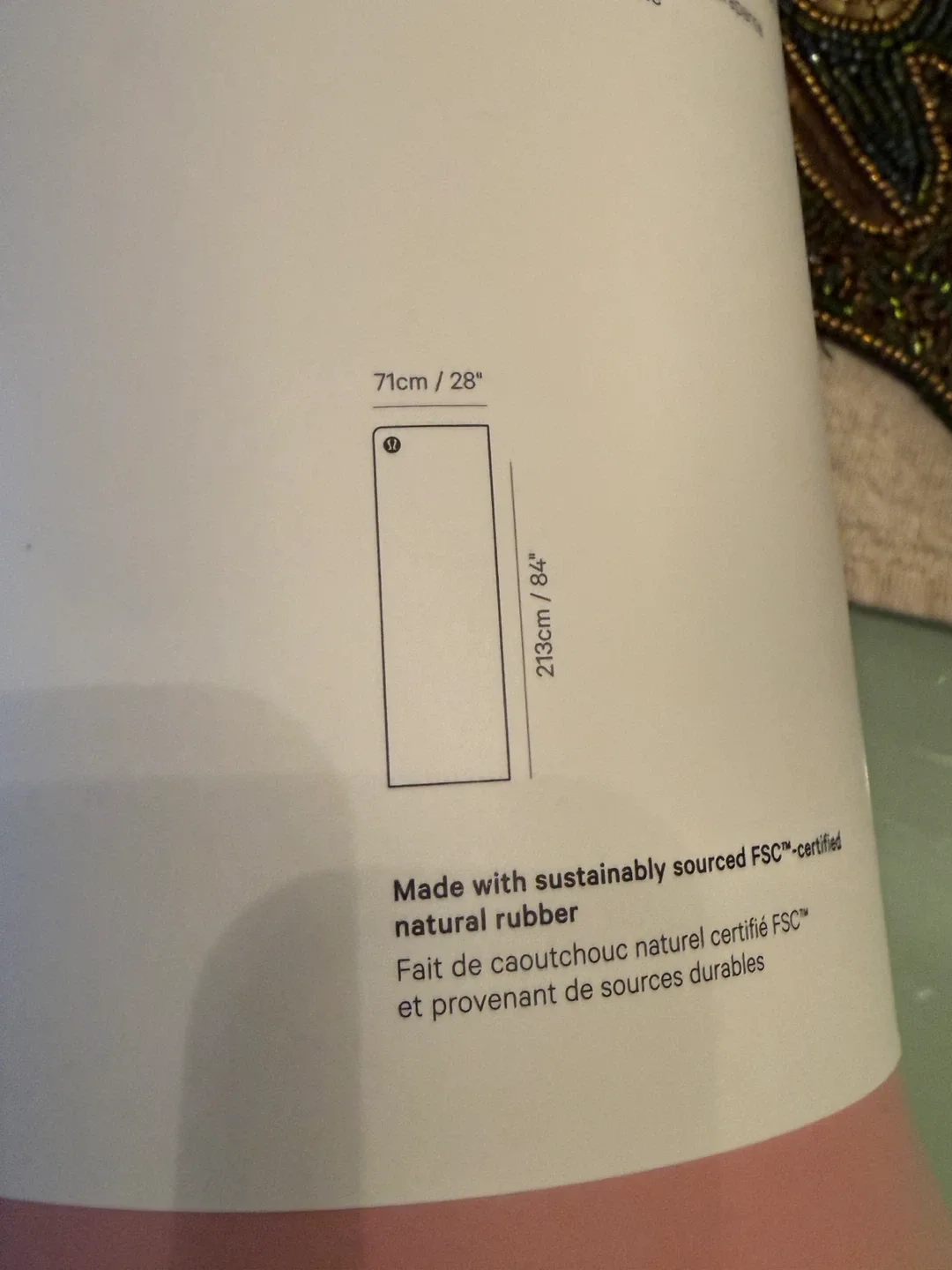 Lululemon pink Yoga Mat image indicator(4)