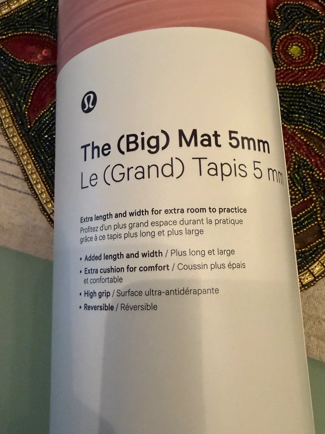 Lululemon pink Yoga Mat image indicator(5)