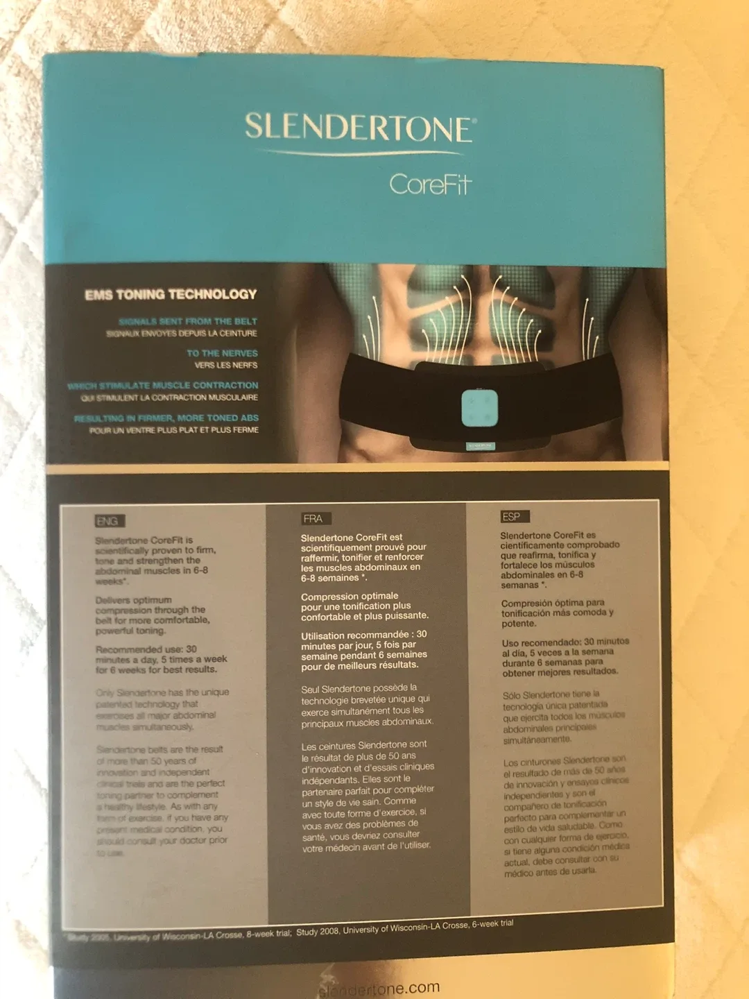 Slendertone CoreFit Abdominal Toning Belt - Unisex image indicator(6)