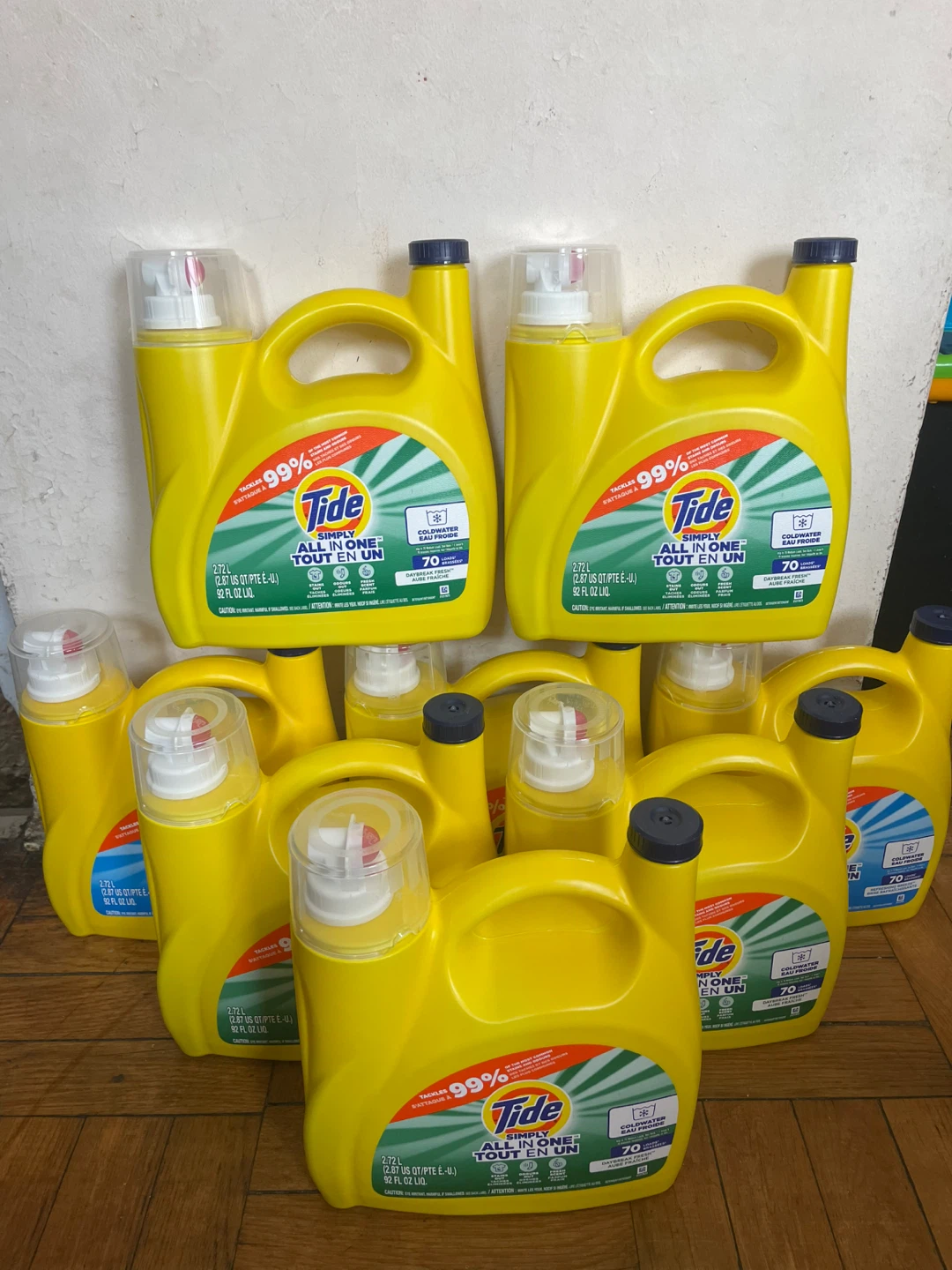 Tide Simply All in One Laundry Detergent, 2.72L