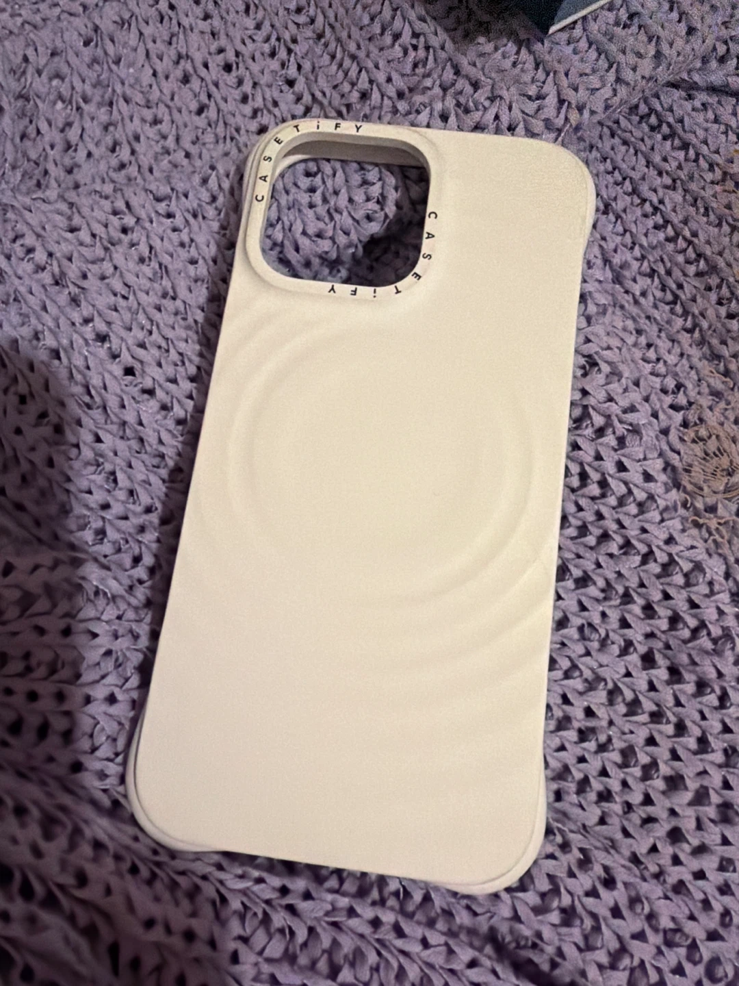 Casetify iPhone 16 pro max Case - White