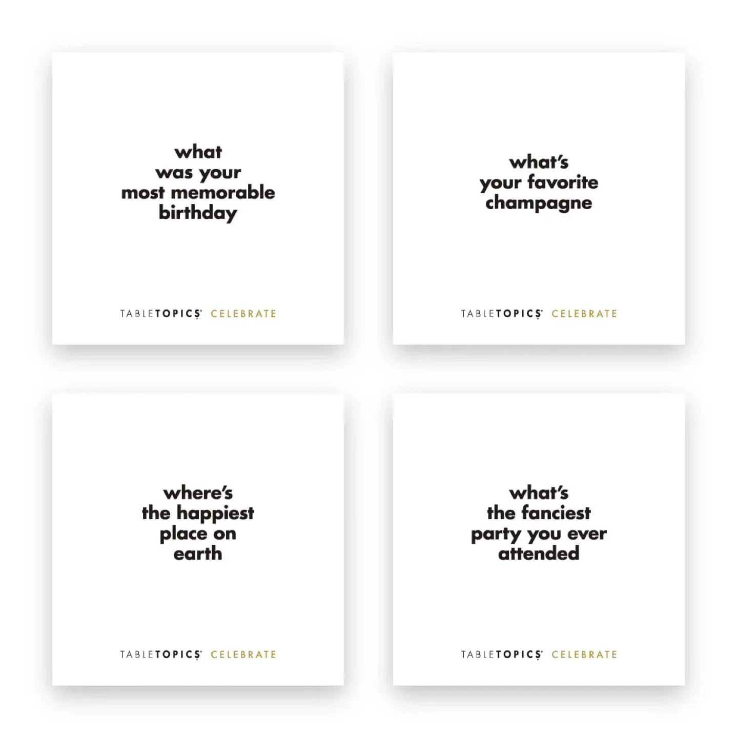 TableTopics To Go Celebrate Edition Party Game #Cleanout image indicator(3)