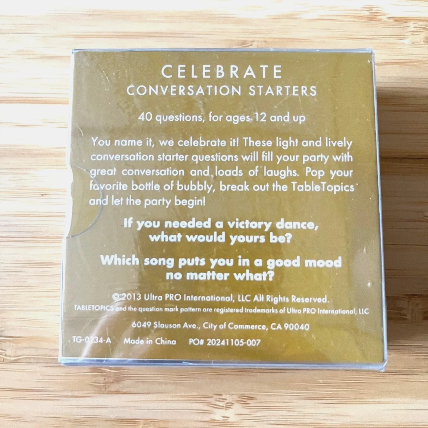 TableTopics To Go Celebrate Edition Party Game #Cleanout image indicator(7)