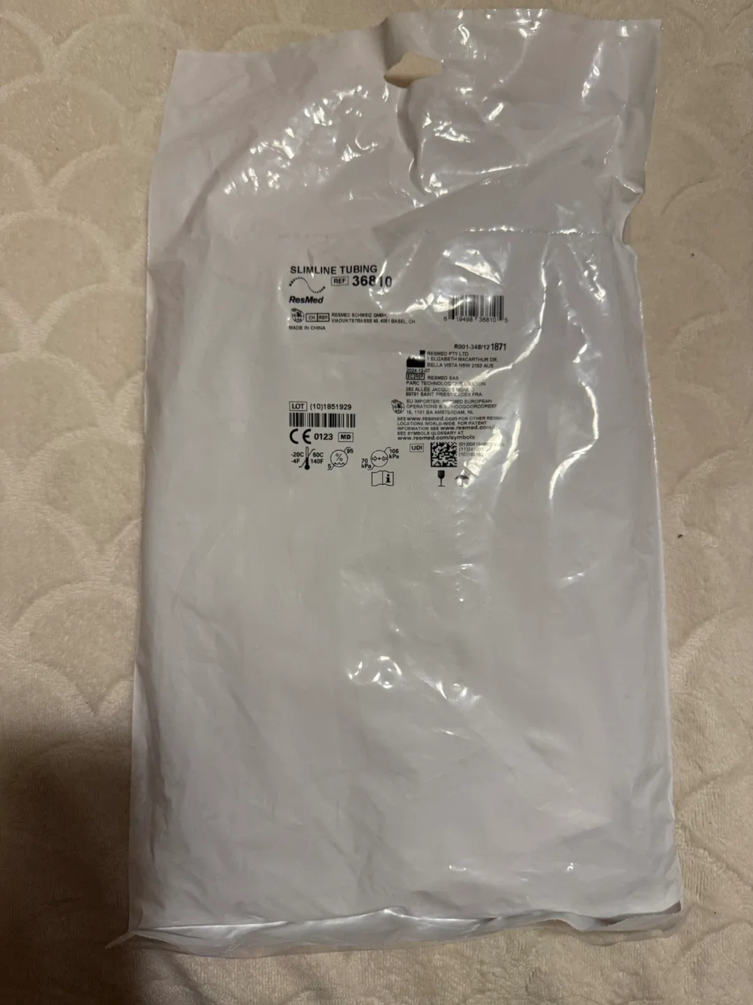 ResMed SlimLine Tubing 36810 - New in Package image indicator(2)