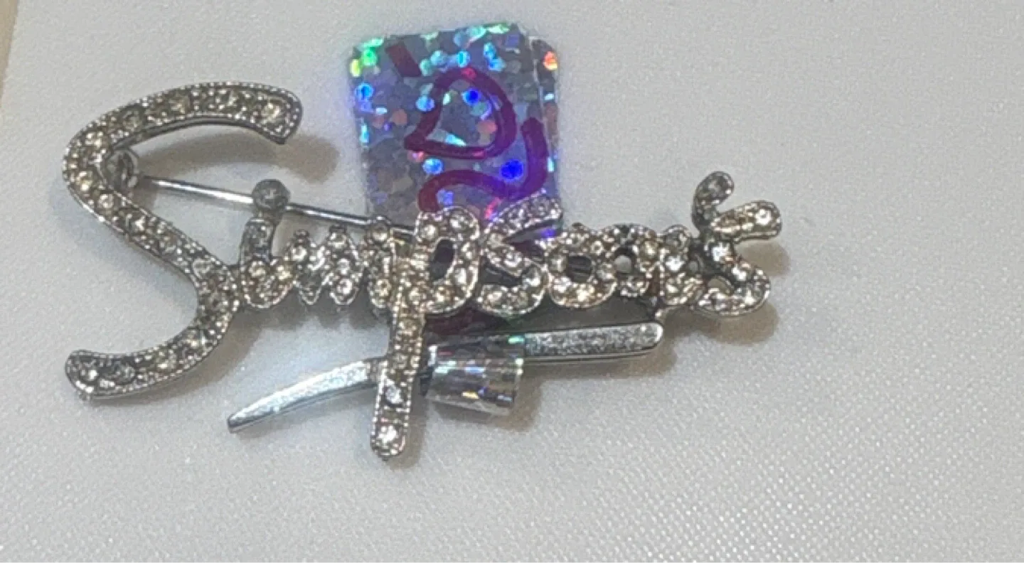 Simpson Jewelled Brooch