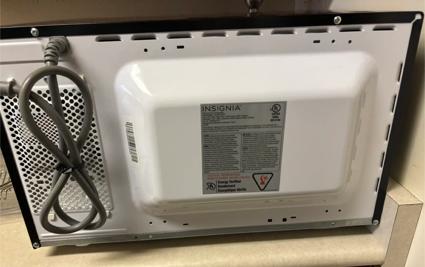 Insignia Microwave #Cleanout image indicator(5)