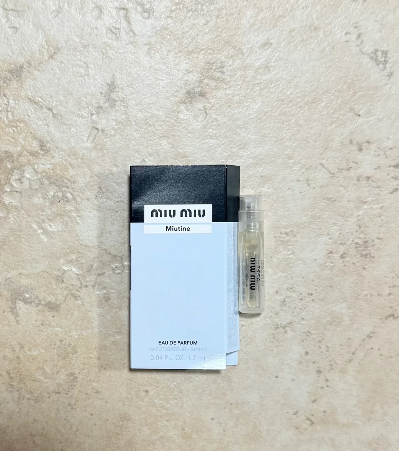 Miu Miu Miutine Eau de Parfum 0.04 fl oz #cleanout