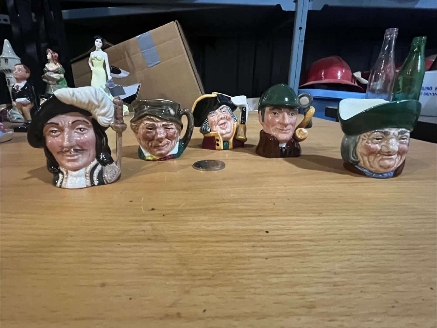 Royal Doulton Mini Toby Mugs