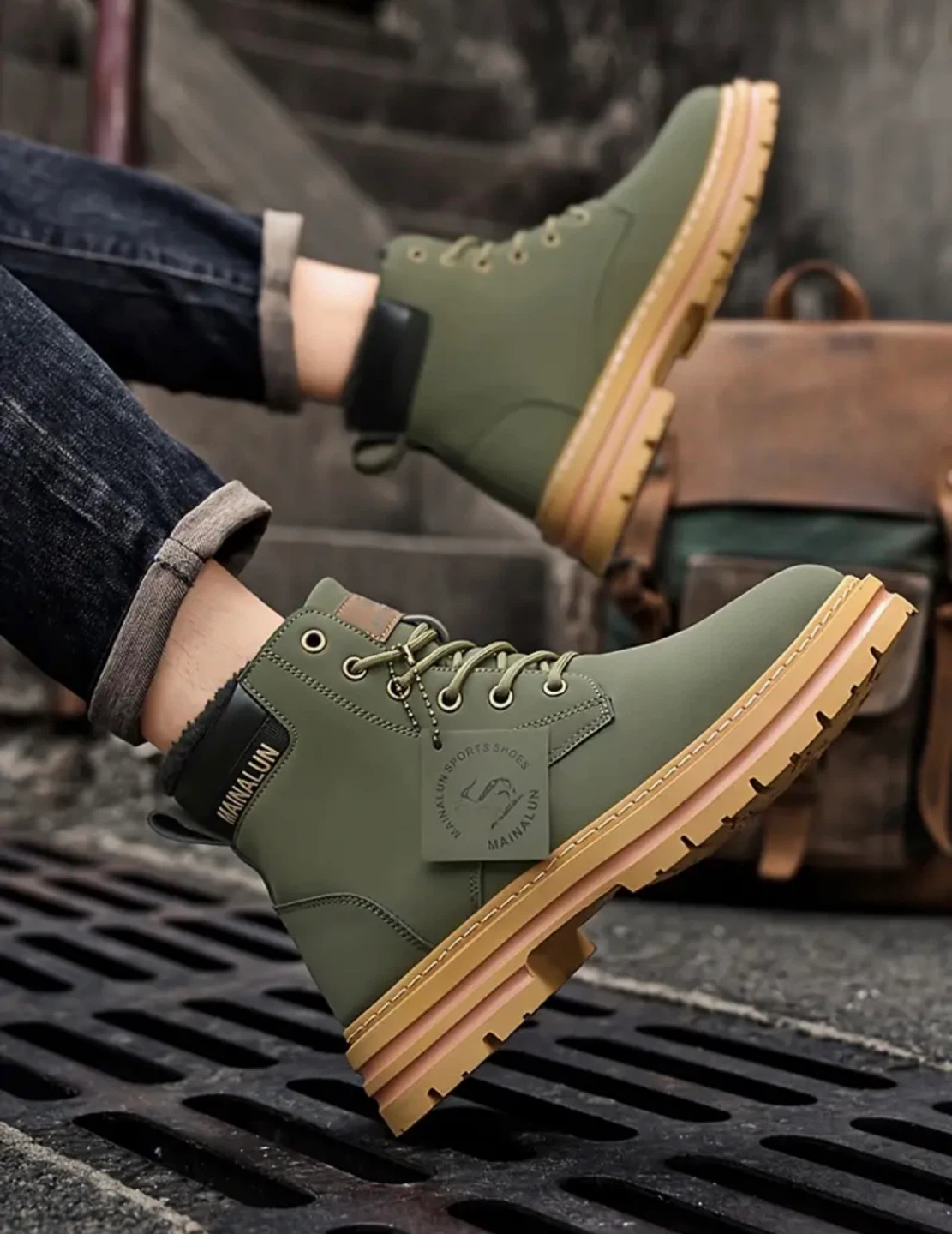 1 Pair MAINALUN Winter Warm Fleece-Lined Motorcycle Boots - photo 5