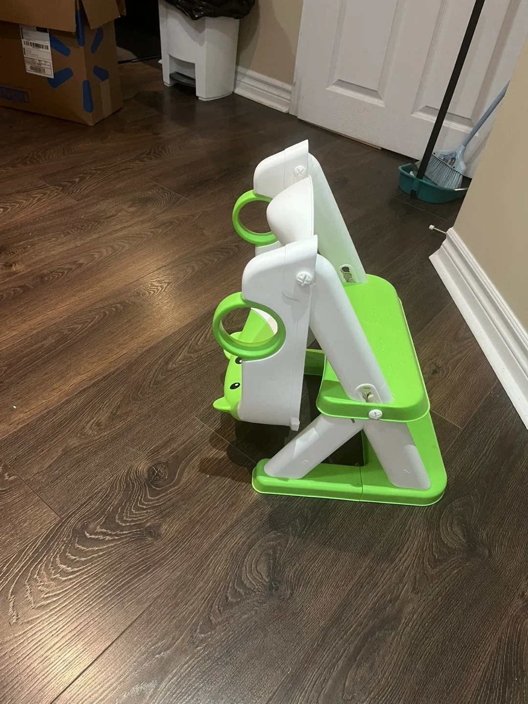 Befol 2-in-1 Green Potty Training Seat image indicator(5)